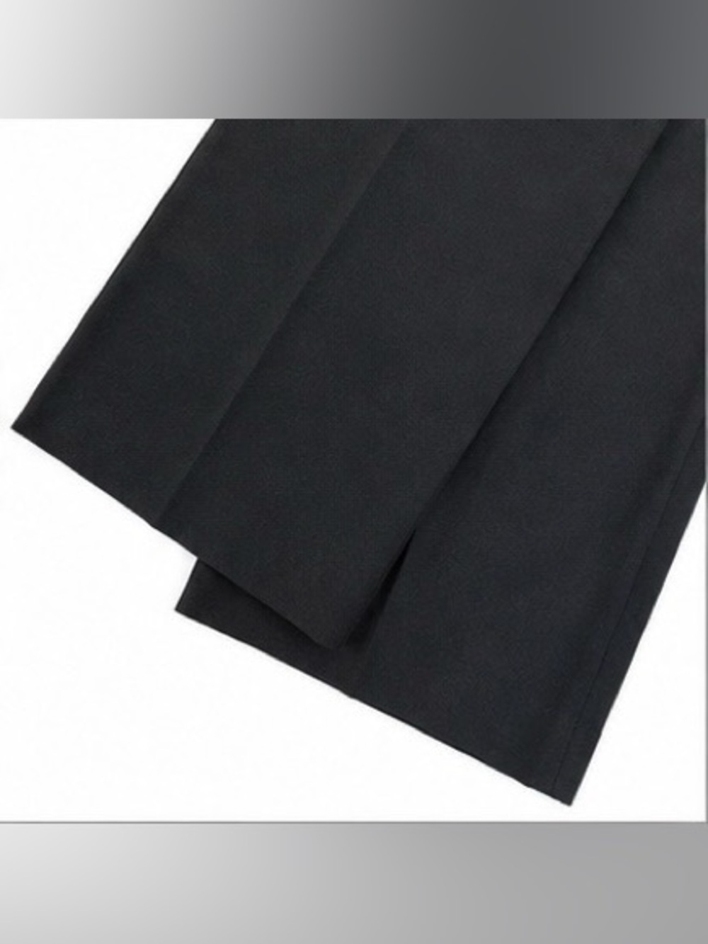Armani Collezioni Black Dress Pants Womens 12 Italy Designer Career Luxury - Picture 8 of 8